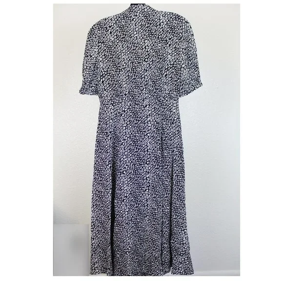 NWT Diane von Furstenberg DVF Silk Midi DressFit & Flare Workwear